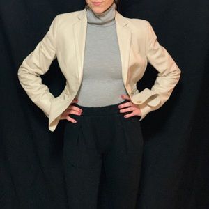 Bergdorf Goodman Women’s Leather Blazer